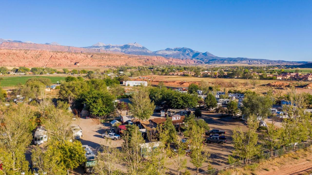 Ok Rv Park Glamping Tipi Ok55 Hotell Moab Exteriör bild