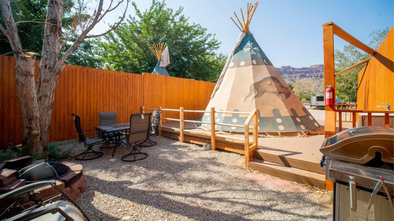 Ok Rv Park Glamping Tipi Ok55 Hotell Moab Exteriör bild
